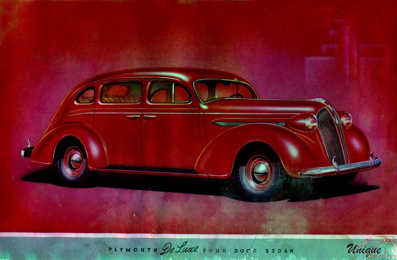 1937 Plymouth Brochure Page 4